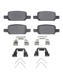 DFC 21-22 Chevrolet Colorado Rear Ultimate Duty Performance Brake Pads and Hardware Kit - 1400-2370-01