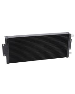 Edelbrock Heat Exchanger Dual Pass Single Row 20 500 Btu/Hr 20in x 8in x 2in Black - 15549
