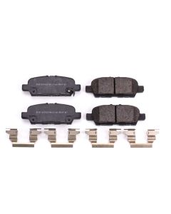 Power Stop 11-12 Infiniti EX35 Rear Z17 Evolution Ceramic Brake Pads w/Hardware - 17-1393