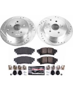 Power Stop 16-18 Toyota Mirai Rear Z23 Evolution Sport Brake Kit - K6099