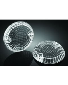 Clear Turn Signal Lenses - Kuryakyn 2265 Replacement