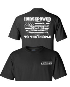 COMP Cams Horsepower Graphic T-Shirt, Medium, 100% Cotton, Short Sleeve - C1043-M