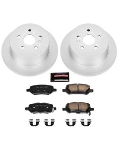 Power Stop 09-16 Toyota Venza Rear Z17 Evolution Geomet Coated Brake Kit - CRK5867