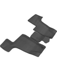 3D MAXpider 20132018 Mercedes-Benz GLS-Class/GL-Class X166 Kagu 3rd Row Floormats - Black - L1MB03931509