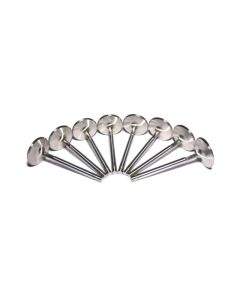 COMP Cams Intake Valve for Small Block Chevy 1.940in Diameter 11/32 Stem Steel Polished - 6014-8