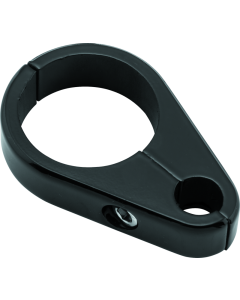 Bikers Choice Black Clutch Cable Clamp for 1 1/8 Inch Tube - 482969