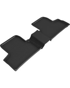 3D MAXpider 20-21 Mercedes-Benz GLB-Class Kagu 2nd Row Floormats - Black - L1MB13121509