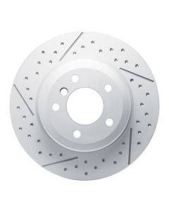 DFC 13-13 BMW 135IS Rear GeoSPEC Coated Rotor - Dimpled and Slotted - 644-31090