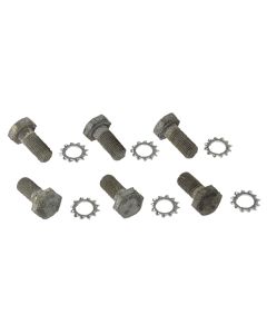 Moroso Chevrolet V8/90 Degree V6 Flywheel Bolts - Steel - 6 Pack - 38755