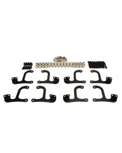 COMP Cams LS Ignition Coil Mounting Brackets for Billet Valve Covers, Aluminum, Black Anodized Finish, Fits GM LS Engines 1997-2018 - 290-KIT