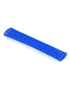 Blue Braided Flex Sleeving 3/8in ID - 10ft Section