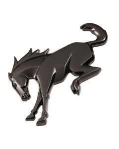 Ford Racing 2021 Bronco Rear Emblem - Black - M-1447-BRB