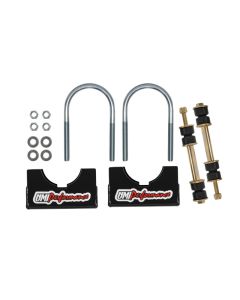 UMI Performance Aftermarket Rear End Sway Bar Installation Kit- 3-1/4in Axle Tubes - 2244-325-B