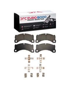 DFC 11-23 Porsche Macan Front Euro 5000 Ceramic Brake Pads and Hardware Kit - 1600-1452-01
