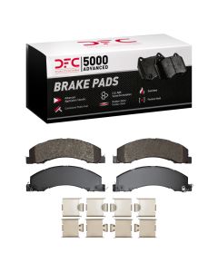 DFC 08-25 Dodge Ram 4500 Rear/Front 5000 Advanced Semi Metallic Brake Pads and Hardware Kit - 1551-1335-01