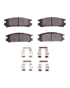 DFC 90-99 Subaru SVX Rear 5000 Advanced Ceramic Brake Pads and Hardware Kit - 1551-0471-01