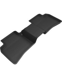3D MAXpider 2019-2020 Cadillac Xt4 Kagu 2nd Row Floormats - Black - L1CD02021509