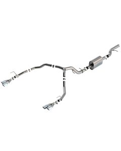 Borla 21-22 Chevrolet Tahoe 6.2L V8 2/4WD 4DR Brushed T-304 Stainless Steel S-Type Cat-Back Exhaust - 140859