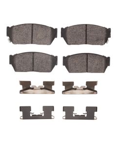 DFC 83-87 Honda Civic Front 5000 Advanced Semi Metallic Brake Pads and Hardware Kit - 1551-0276-01