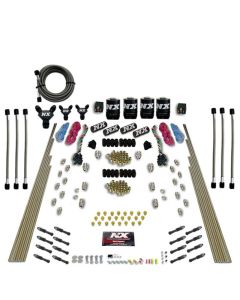 Nitrous Express 8 Cyl Dry Direct Port Dual Stage 4 Solenoids Nitrous Kit (200-600HP) w/o Bottle - 93106-00
