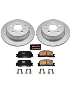 Power Stop 02-03 Lexus ES300 Rear Z17 Evolution Geomet Coated Brake Kit - CRK2418