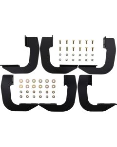 Black Running Board Mount Kit for Nissan Frontier 2022+