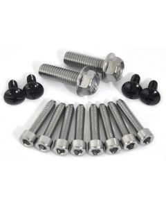 Cycra Replacement Hardware Series 1 - Black/Silver - 1CYC-1006-02