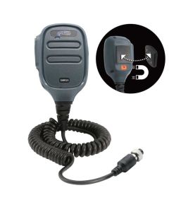 Rugged Radios Hand Mic for GMR25 Mobile Radio with Scosche MagicMount - HM-GMR25