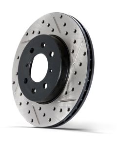 StopTech Select Sport Drilled and Slotted Brake Rotor Rear Left- STOP-227.63060L