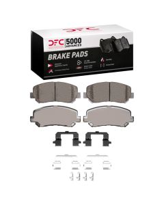 DFC 13-25 Mazda CX-5 Front 5000 Advanced Ceramic Brake Pads and Hardware Kit - 1551-1623-01