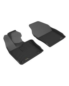 3D MAXider 2023 Toyota Prius Kagu Black Floor Mat - Row 1 - L1TY30511509