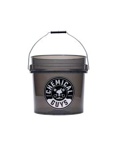 Chemical Guys 4.5Gallon Smoked Black Heavy Duty Detailing Bucket- CHEM-ACC108