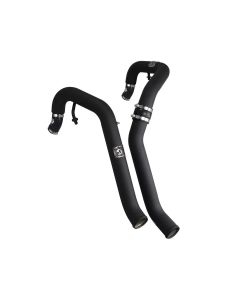 aFe POWER Bladerunner 2-1/2 IN Intercooler Tube Hot Side Black Ford F-150 11-14 V6-3.5L (tt)- AFE-46-20128