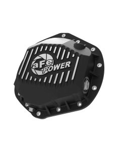 aFe POWER Pro Series Rear Differential Cover Black w/ Machined Fins Dodge RAM Trucks 2500/3500 14-18