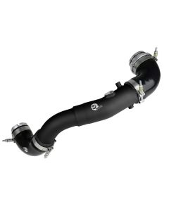 aFe POWER Bladerunner 2.5 Aluminum Hot Charge Pipe (Black) Toyota GR Supra A90 L6 3.0L 2020-2023- AFE-46-20398-B