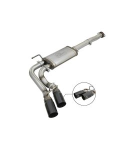 aFe Power 49-46033-B Rebel Series 3 409 Stainless Steel Catback Exhaust System 05-15 Toyota Tacoma V6-4.0L- AFE-49-46033-B