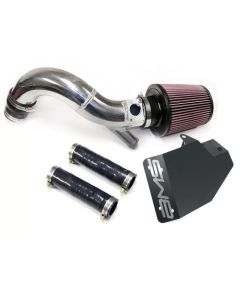 AMS Performance Polished Short Ram Intake with MAF housing and Breather Bungs Mitsubishi Evolution X