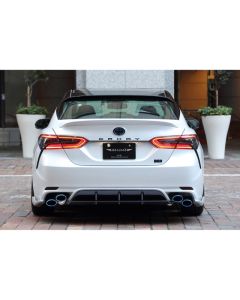 Artisan Spirits Black Label Rear Diffuser Fiberglass (FRP) for Toyota Camry Sport 2018-2020 - ART-AXVH70-RD-FRP