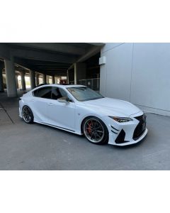 Artisan Spirits Black Label Front Canards Carbon Fiber (CFRP) for Lexus IS300, IS300H, IS350, F Sport 2021+ - ART-IS21-FC-CFRP