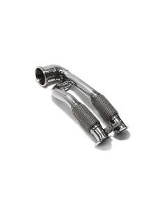 ARMYTRIX Ceramic Coated Sport Cat-Pipe w/200 CPSI Catalytic Converters Audi RS3 8V 2.5L Turbo Sportback 2015-2016- ARMY-AU8VR-ACDC