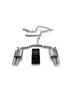 ARMYTRIX Valvetronic Exhaust System Audi A4 Quattro 2.0 TFSI 4WD 2016-2022- ARMY-AU944-QS11C