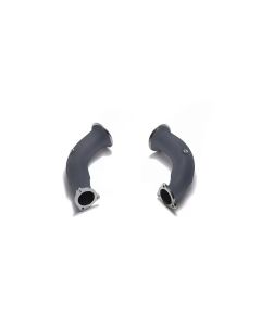 ARMYTRIX Ceramic Coated Highflow Performance Race Downpipe w/Cat Simulator Audi RS4 | RS5 B9 2.9 V6 Turbo 2019+- ARMY-AU94R-6DDC