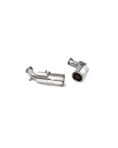 ARMYTRIX Sport Cat Downpipe w/200 cpsi Catalytic Converters Audi RS6/RS7 C8 OPF Models 2019+- ARMY-AUC8R-CD