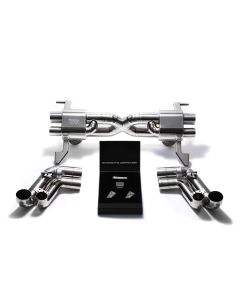 ARMYTRIX Titanium Valvetronic Exhaust System Audi R8 V8 4.2L FSI 2008-2013- ARMY-AUR81-C
