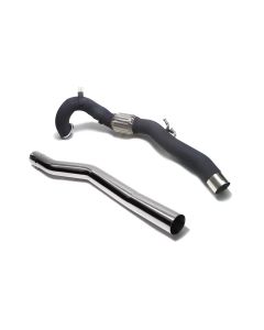 ARMYTRIX Ceramic Coated Sport Cat-Pipe w/200 CSPI Catalytic Converters / Secondary Downpipe Audi S3 8V | VW Golf R MK7 2013-2020- ARMY-AWVSR-CDC