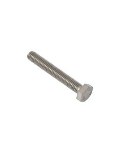 M6 X 40mm Hex Set Screw (Stainless Steel) (6 Pack)