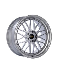 BBS LM Wheel 19x9 5x114.3 38mm Diamond Silver | Diamond Cut Rim