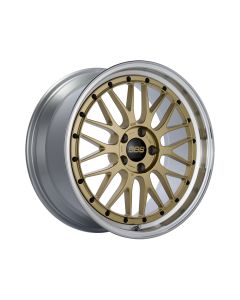 BBS LM Wheel 18x11 5x130 56mm Gold | Diamond Cut Rim