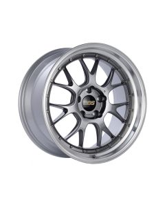 BBS LMR Wheels Diamond Black Center, Diamond Cut Lip 19x8.5 +38 5x112
