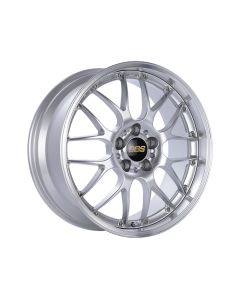 BBS RS-GT Wheel 20x8.5 5x120 15mm Diamond Silver | Diamond Cut Rim